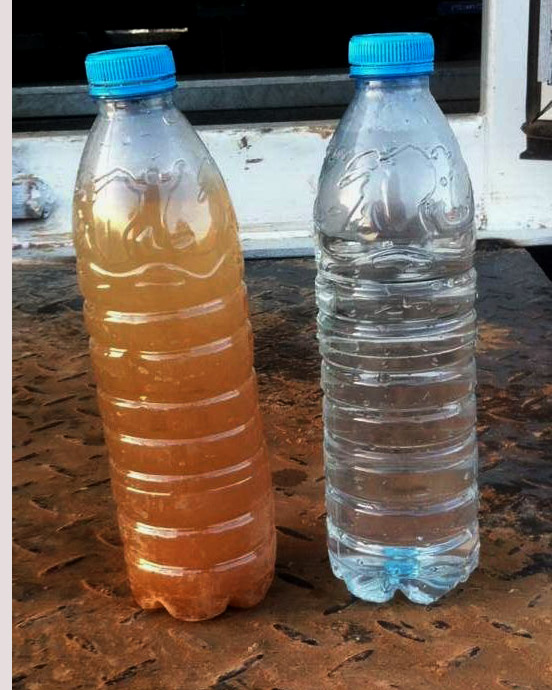 進（jìn）出水對比照片